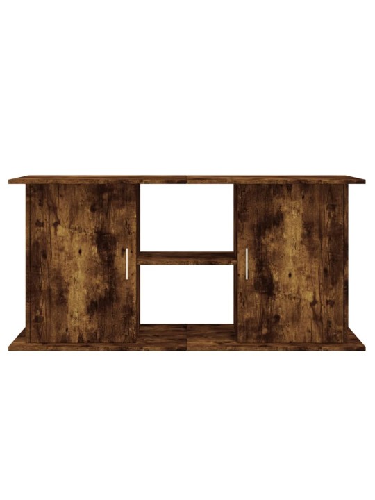 Stojan na akvárium kouřový dub 121x41x58 cm kompozitní dřevo