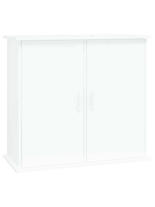 Stojan na akvárium bílý 81 x 36 x 73 cm kompozitní dřevo