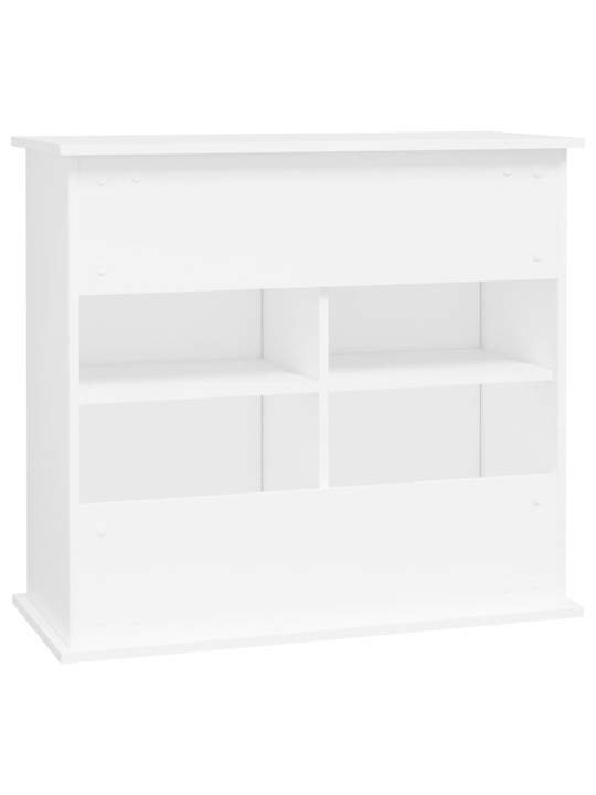 Stojan na akvárium bílý 81 x 36 x 73 cm kompozitní dřevo