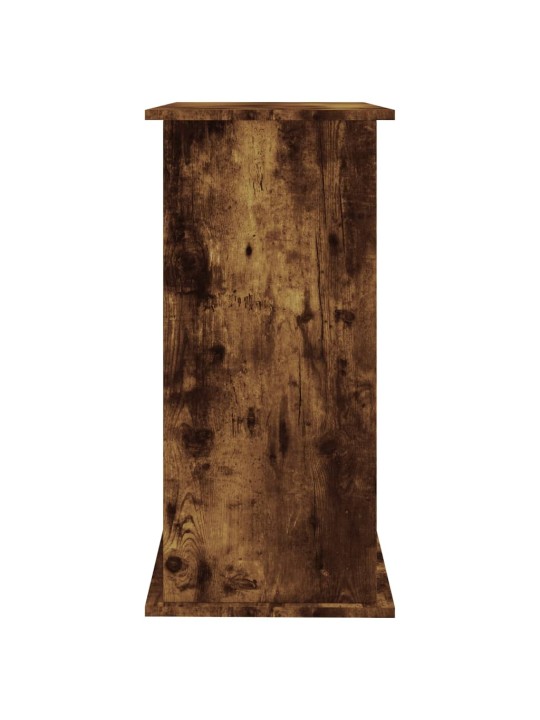 Stojan na akvárium kouřový dub 81 x 36 x 73 cm kompozitní dřevo