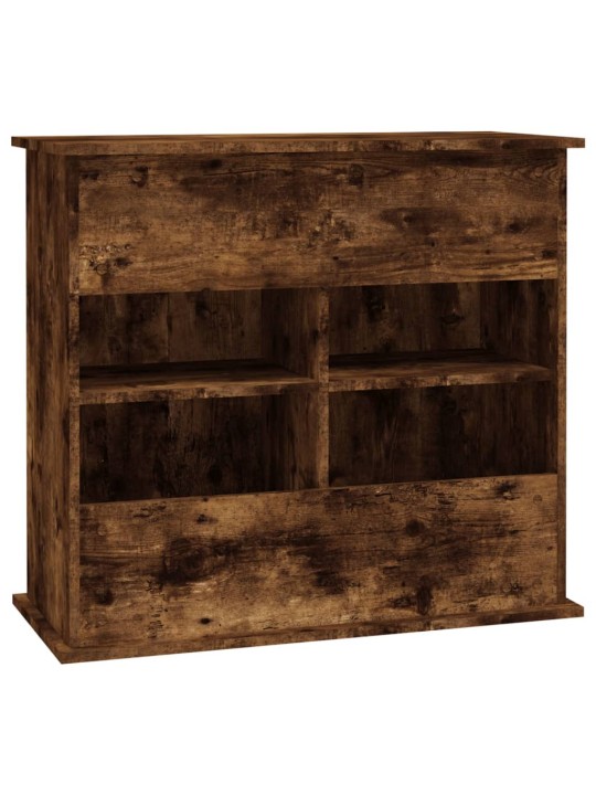Stojan na akvárium kouřový dub 81 x 36 x 73 cm kompozitní dřevo