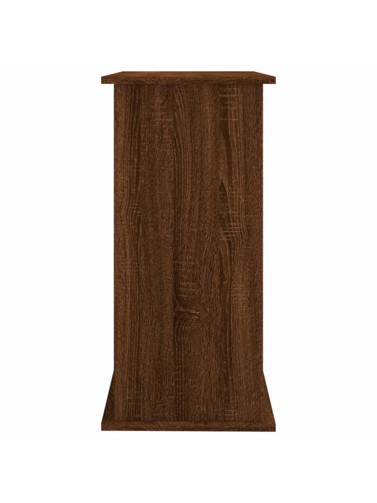 Stojan na akvárium hnědý dub 81 x 36 x 73 cm kompozitní dřevo