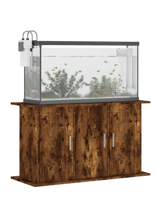Stojan na akvárium kouřový dub 101x41x58 cm kompozitní dřevo