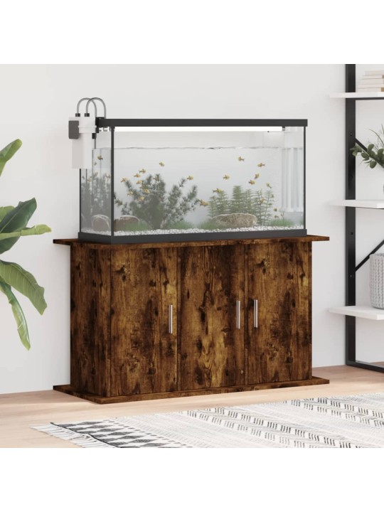 Stojan na akvárium kouřový dub 101x41x58 cm kompozitní dřevo