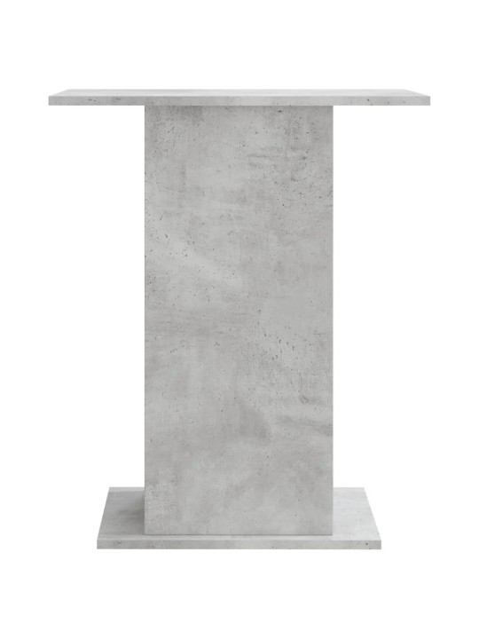 Stojan na akvárium betonově šedý 60,5 x 36 x 72,5 cm kompozit