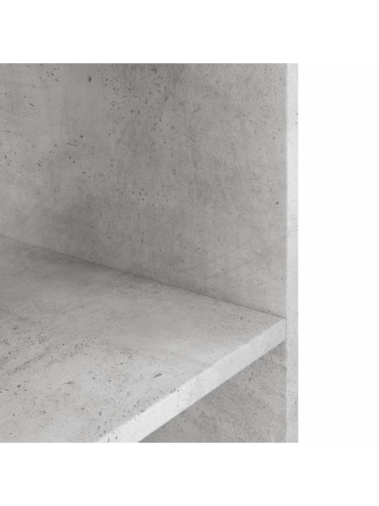 Stojan na akvárium betonově šedý 60,5 x 36 x 72,5 cm kompozit