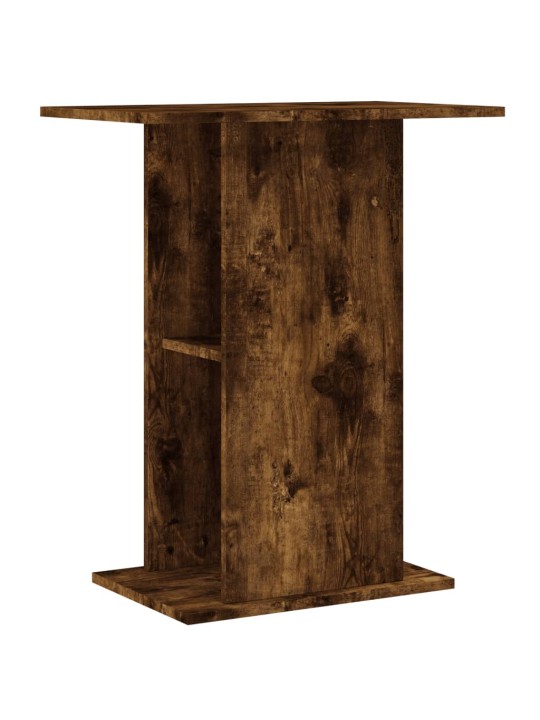 Stojan na akvárium kouřový dub 60,5x36x72,5 cm kompozitní dřevo