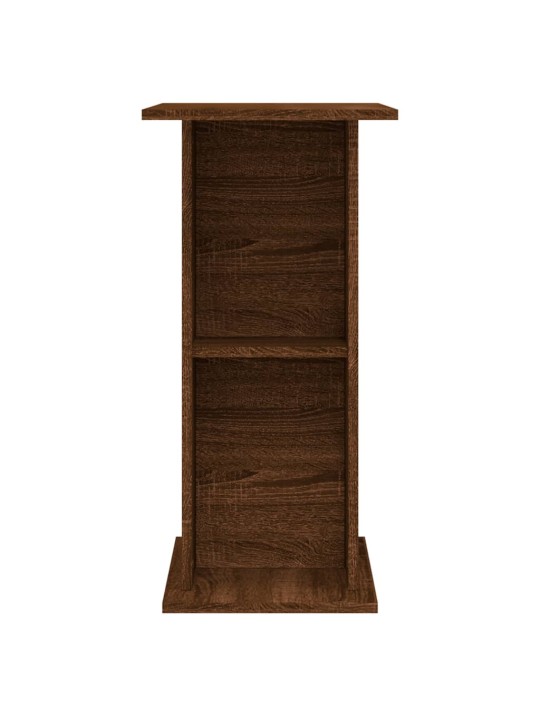 Stojan na akvárium hnědý dub 60,5x36x72,5 cm kompozitní dřevo
