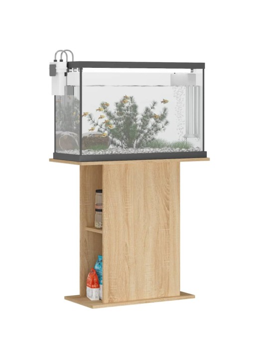 Stojan na akvárium dub sonoma 75x36x72,5 cm kompozitní dřevo