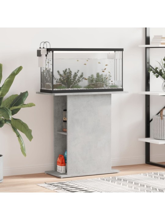 Stojan na akvárium betonově šedý 75x36x72,5 cm kompozitní dřevo