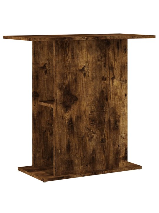 Stojan na akvárium kouřový dub 75x36x72,5 cm kompozitní dřevo