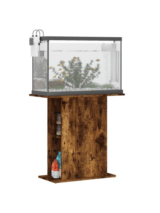 Stojan na akvárium kouřový dub 75x36x72,5 cm kompozitní dřevo