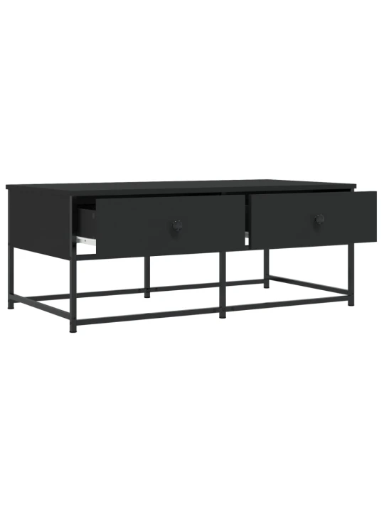 Konferenční stolek černý 100 x 51 x 40 cm kompozitní dřevo