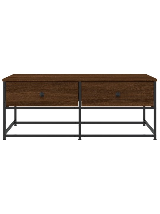 Konferenční stolek hnědý dub 100 x 51 x 40 cm kompozitní dřevo