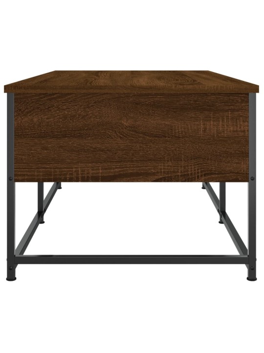 Konferenční stolek hnědý dub 100 x 51 x 40 cm kompozitní dřevo