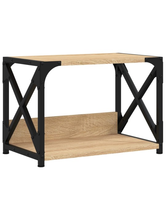 Stojan na tiskárnu 2patrový dub sonoma 44x26x31,5 cm kompozit