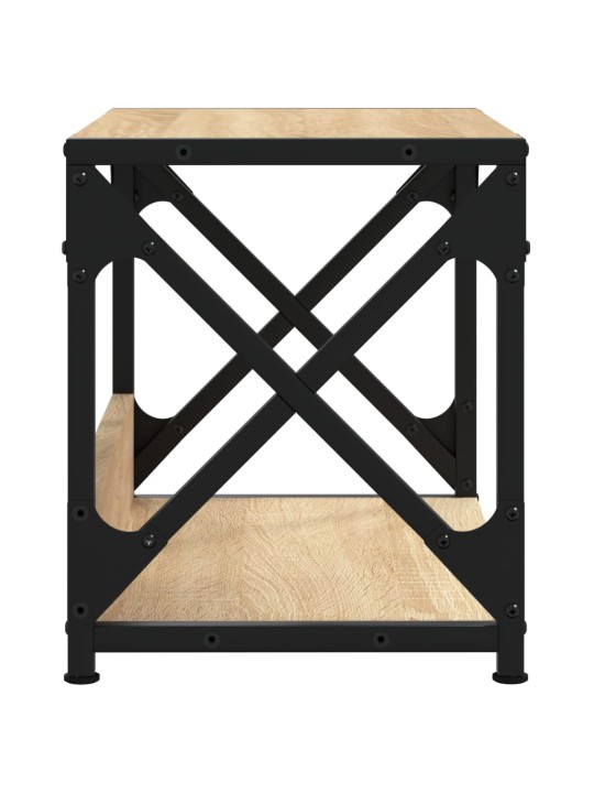 Stojan na tiskárnu 2patrový dub sonoma 44x26x31,5 cm kompozit