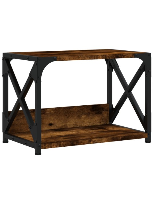 Stojan na tiskárnu 2patrový kouřový dub 44x26x31,5 cm kompozit