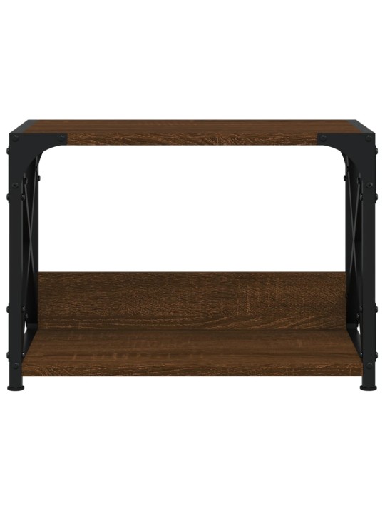 Stojan na tiskárnu 2patrový hnědý dub 44x26x31,5 cm kompozit