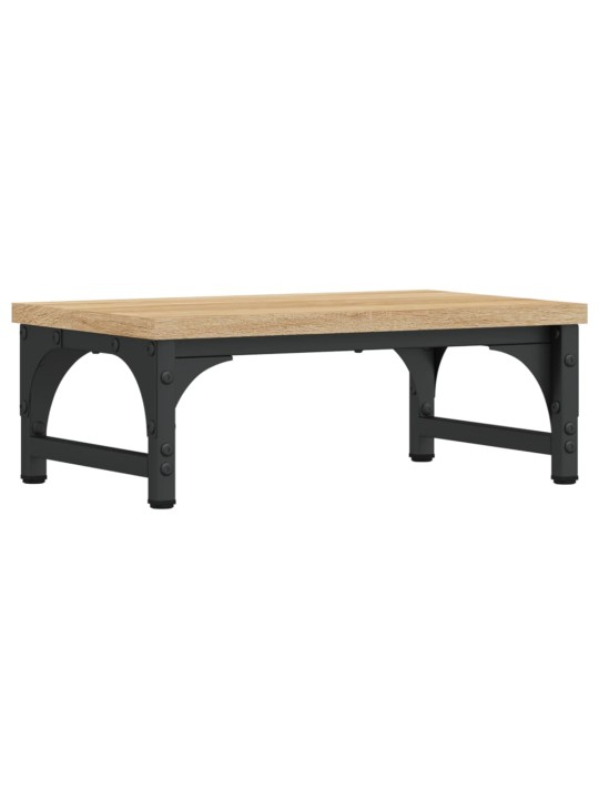 Stojan na monitor dub sonoma 37 x 23 x 14 cm kompozitní dřevo