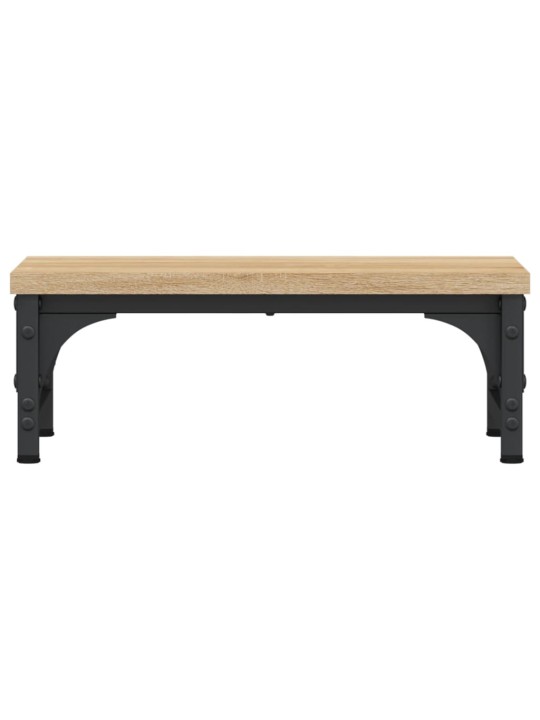 Stojan na monitor dub sonoma 37 x 23 x 14 cm kompozitní dřevo