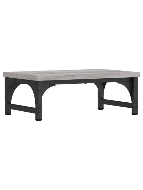 Stojan na monitor šedý sonoma 37 x 23 x 14 cm kompozitní dřevo