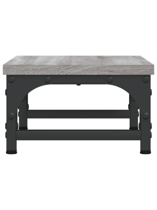 Stojan na monitor šedý sonoma 37 x 23 x 14 cm kompozitní dřevo