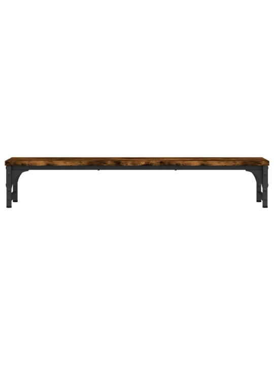 Stojan na monitor kouřový dub 85x23x15,5 cm kompozitní dřevo