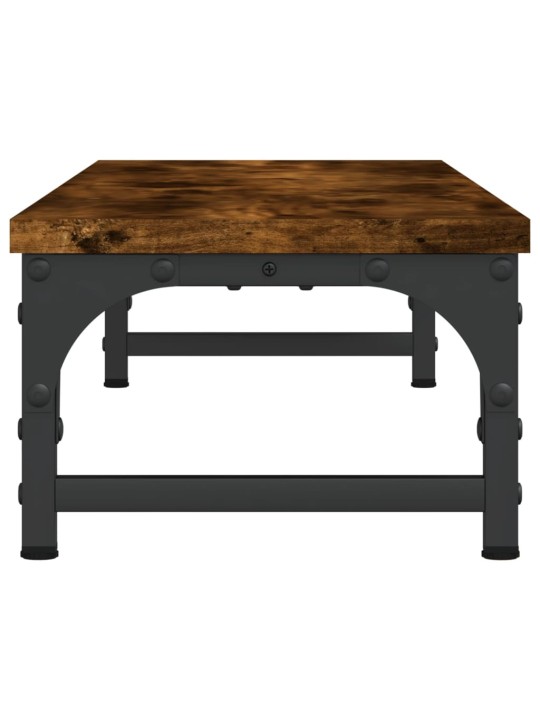 Stojan na monitor kouřový dub 85x23x15,5 cm kompozitní dřevo
