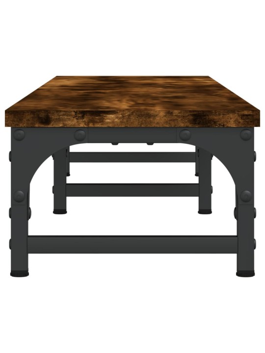 Stojan na monitor kouřový dub 105x23x15,5 cm kompozitní dřevo