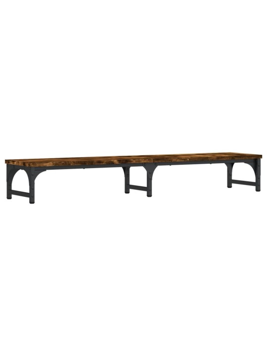 Stojan na monitor kouřový dub 105x23x15,5 cm kompozitní dřevo