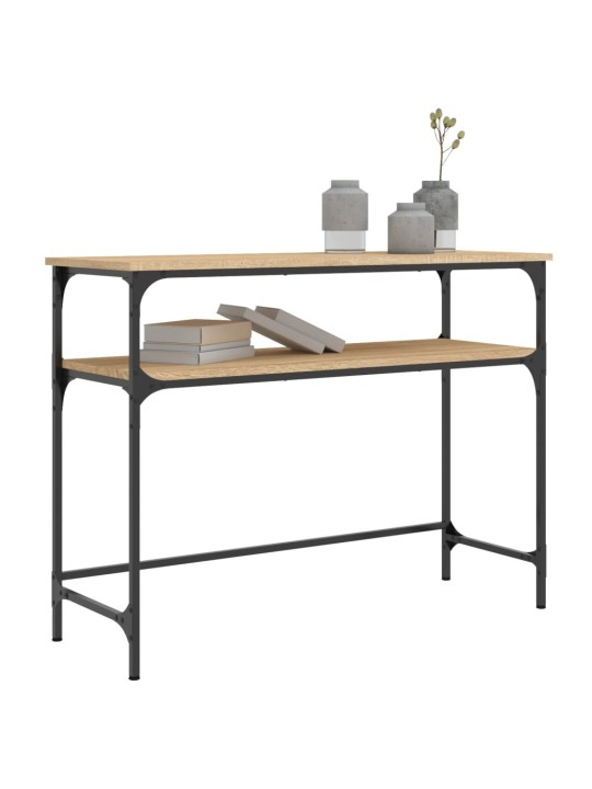 Konzolový stolek dub sonoma 100 x 35,5 x 75 cm kompozitní dřevo