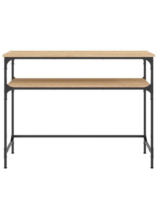 Konzolový stolek dub sonoma 100 x 35,5 x 75 cm kompozitní dřevo