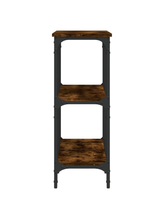 Konzolový stolek kouřový dub 100 x 29 x 75 cm kompozitní dřevo