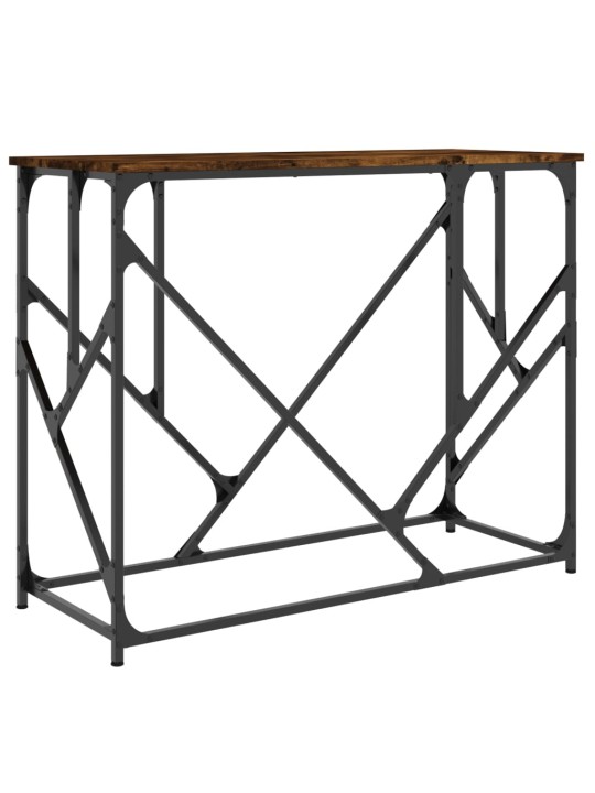 Konzolový stolek kouřový dub 100 x 40 x 80 cm kompozitní dřevo