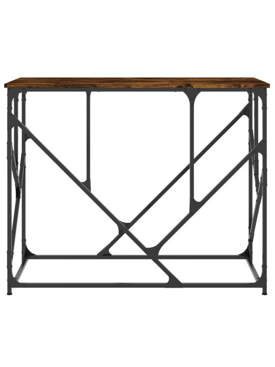 Konzolový stolek kouřový dub 100 x 40 x 80 cm kompozitní dřevo