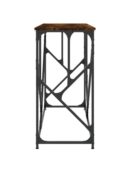 Konzolový stolek kouřový dub 100 x 40 x 80 cm kompozitní dřevo