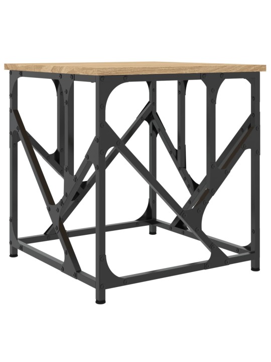 Konferenční stolek dub sonoma 45x45x47,5 cm kompozitní dřevo