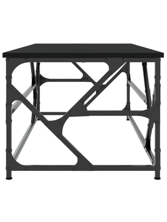Konferenční stolek černý 100x50x40 cm kompozitní dřevo