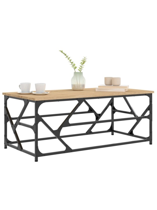 Konferenční stolek dub sonoma 100x50x40 cm kompozitní dřevo