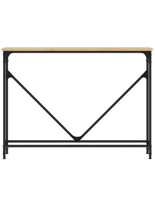 Konzolový stolek dub sonoma 102 x 22,5 x 75 cm kompozitní dřevo