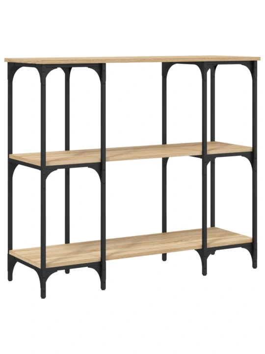 Konzolový stolek dub sonoma 102 x 35 x 90 cm kompozitní dřevo