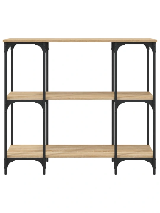 Konzolový stolek dub sonoma 102 x 35 x 90 cm kompozitní dřevo