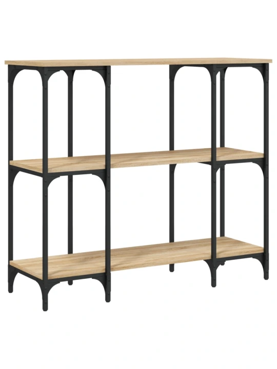 Konzolový stolek dub sonoma 102 x 35 x 90 cm kompozitní dřevo