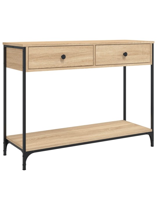 Konzolový stolek dub sonoma 100 x 34,5 x 75 cm kompozitní dřevo