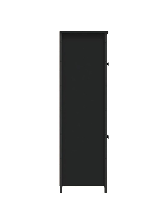 Skříň highboard černá 62 x 32 x 106,5 cm kompozitní dřevo