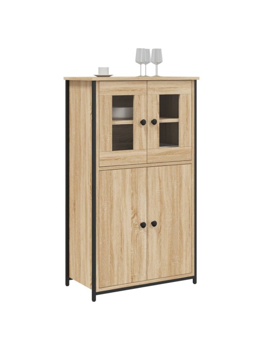 Skříň highboard dub sonoma 62 x 32 x 106,5 cm kompozitní dřevo