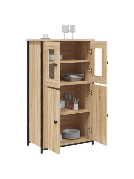 Skříň highboard dub sonoma 62 x 32 x 106,5 cm kompozitní dřevo