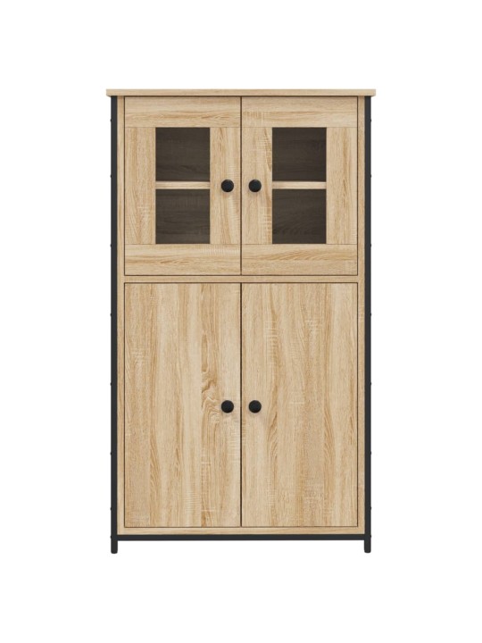 Skříň highboard dub sonoma 62 x 32 x 106,5 cm kompozitní dřevo