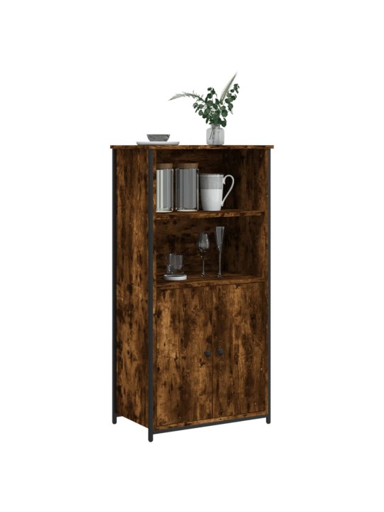 Skříňka kouřový dub 62 x 36 x 121,5 cm kompozitní dřevo